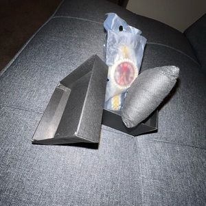 ICY clear stone watch